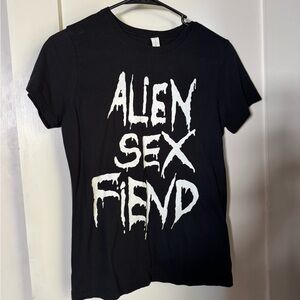 Alien Sex Field Goth Punk Band Shirt Women S